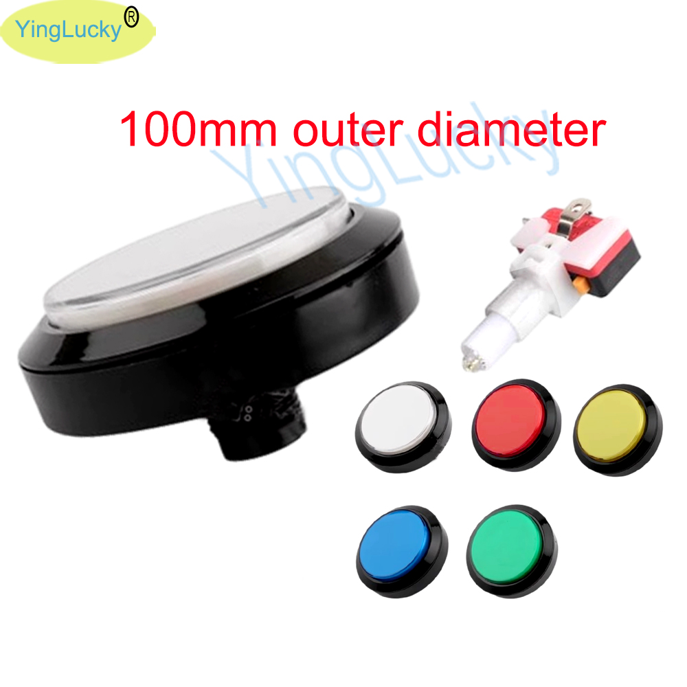 12V Arcade LED Button 100mm Pl - đánh giá và giá Arcade Game Jackpot