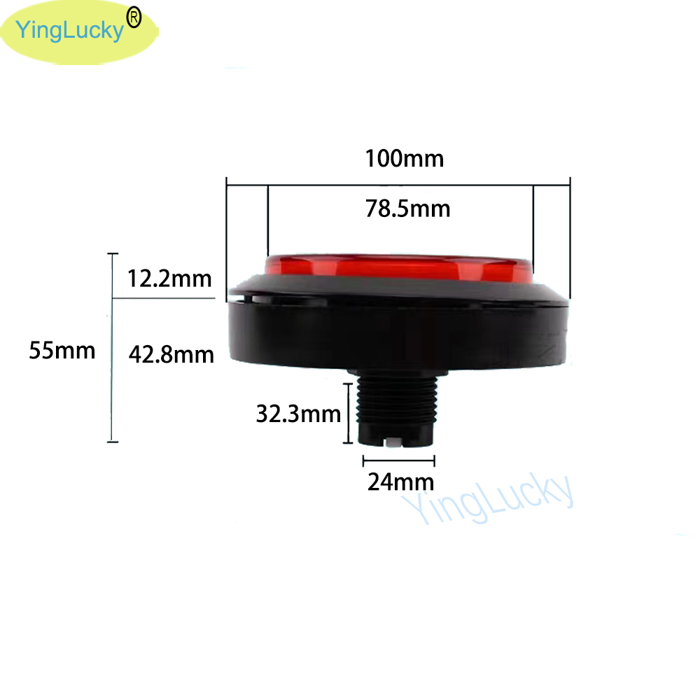 12V Arcade LED Button 100mm Pl - đánh giá và giá Arcade Game Jackpot