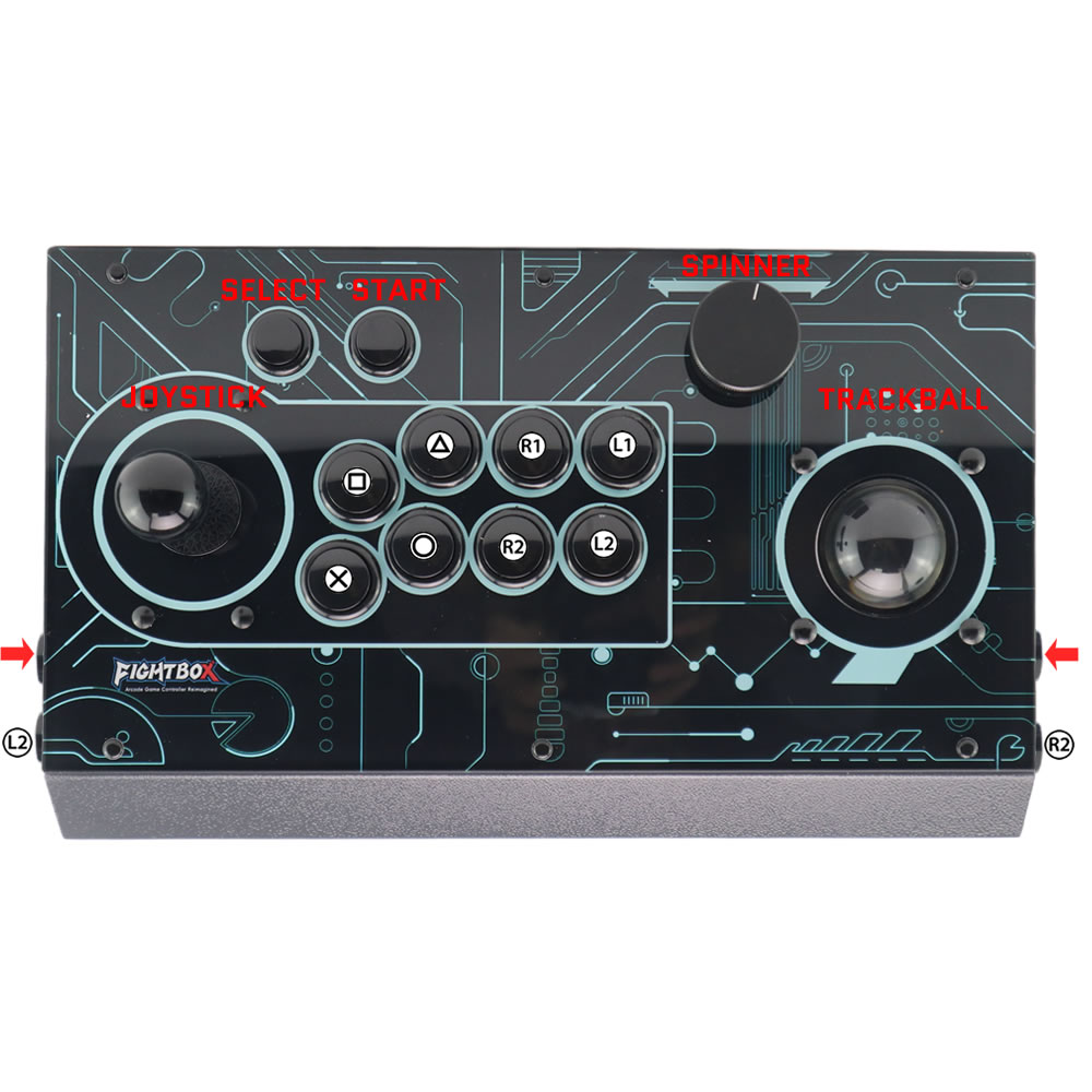 FightBox R10-PRO Arcade Fight  - đánh giá và giá Trackball Controller Arcade