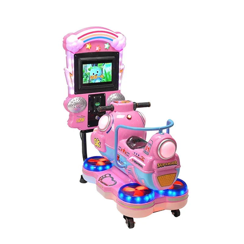 2024 MP5 Screen  Children'S Co - đánh giá và giá Coin Operated Kiddie Ride