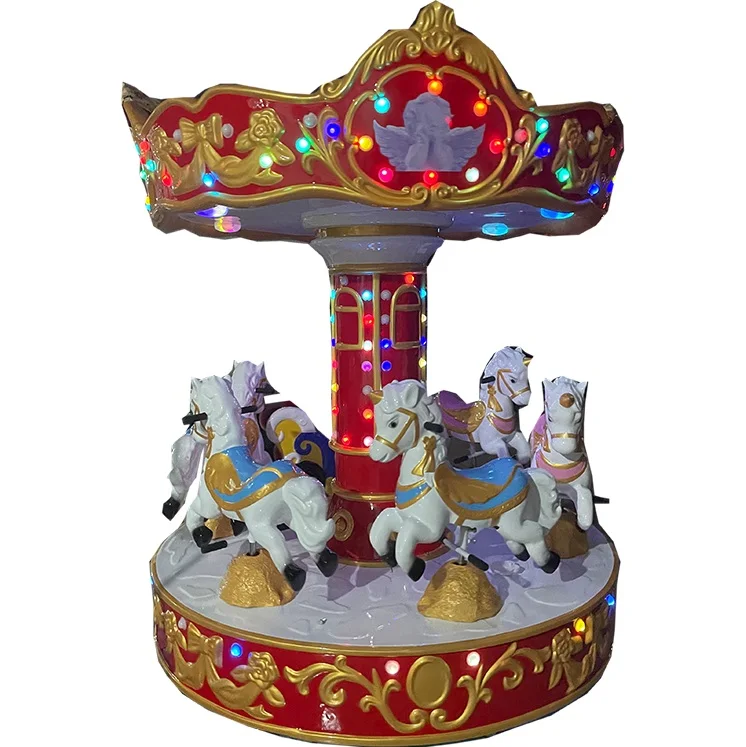 2026 Fairy Tale Style Carousel - đánh giá và giá Coin Operated Kiddie Ride